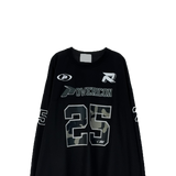 25 camo mesh long-sleeve