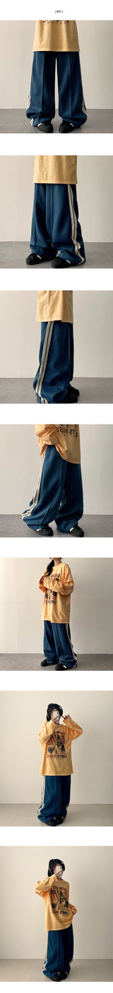 Tka Track Line Wide Training Pants