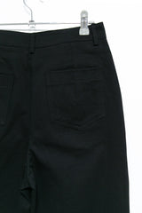autumn button pocket bootcut pants(2colors)