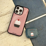 [MADE] Cupcake case pink