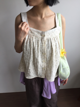 Depe Floral Button Blouse (2color)