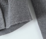 Real Button Embroidered Knit Cardigan