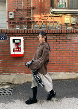  HIGHNECK BUTTON KNIT