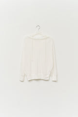 (W) Seal Sheer Hooded Top