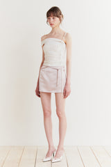 FAIRY HALTER TOP white