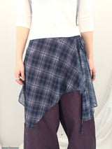 Semi-balloon pocket cotton pants