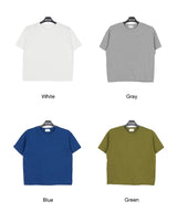 ルードクロップド半袖Tシャツ