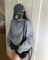 [ORIGINAL] Shara Double Pocket Leather Tote Bag