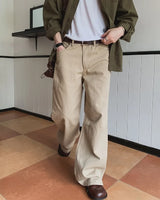 Nero Panel Cotton Wide Pants