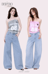 Weasel sporty sleeveless tube top