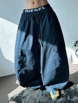 Molpure Cargo Balloon Fit Pants 4color