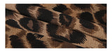 chiffon leopard scarf blouse
