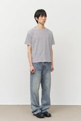 Debon Cropped Striped Top