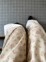 クリーミー フローラル パンツ