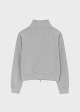 [B-BASIC] Mid-Sweat High-Neck Zip-Up