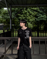クロゼン ワッフル ヘンリー ショートスリーブ