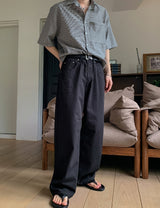 Leah Curved Cotton Pants