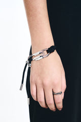 NO.585 [シルバー] クリップレイヤードブレスレット