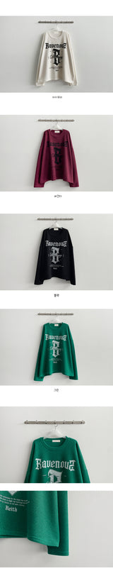 イヴオーバーニットロングスリーブTシャツ