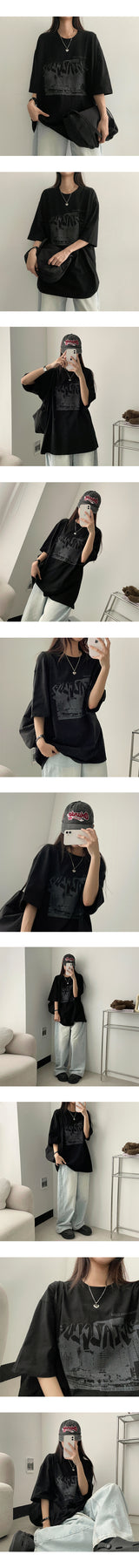 ルーディンボックスショートスリーブドtシャツ