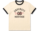 Essential Standard Short Sleeve Ringer T-shirt Vintage Cream
