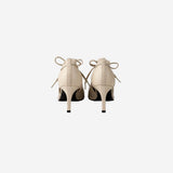Multistrap Stiletto Heels / Beige
