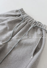 String Belt Set Zuri String Wide Pants