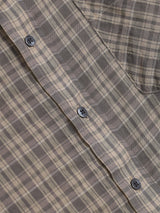 Mar over check shirt