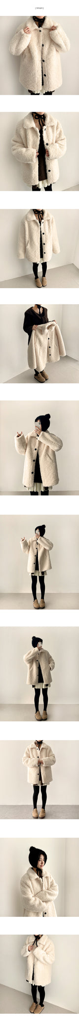 Cute Fleece Dumble Half Coat
