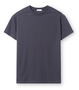 Miele incision shoulder muscle fit plain fabric short sleeve
