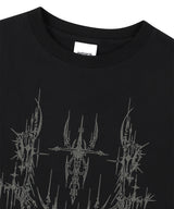 タトゥークロップT (BLACK)