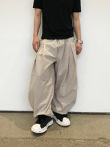 ミエルリネンカットアウトワイドパンツ 4C