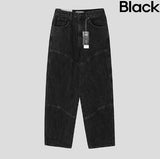 Rise Fatigue Wide Denim