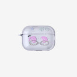 【MADE】 Megane Girl AirPods Case – Pink (Sticker Included)