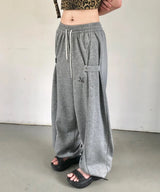 ウィアサイドボタンスウェットパンツ ユニセックス (2COLOR)