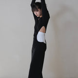 cut out hole one-piece