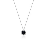 26SS★ [Premium Plating] Pennysense AB(W) Coin Necklace Gold Stone