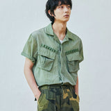 ripstop off duty fatigue shirt sage green