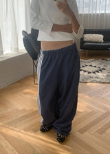 UNBAL TRACK WIDE PANTS (2color)