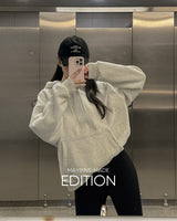 【MADE】Basic fleece hoodie