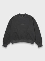 ライフスウェットシャツピグメントダイ - チャコール