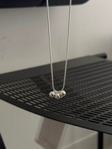 [925silver] Grape necklace