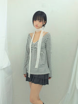Ribbon Stripe Loose Top