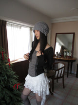 string knit beanie
