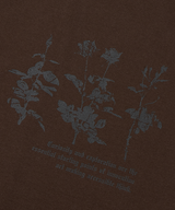Roses Short Sleeve _ Brown