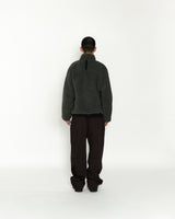 Sherpa Half-zip, teal