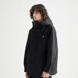 3 Layer Hard Shell Long-Jacket - BLACK