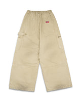 Damage wide work pants
