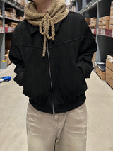 EL cut suede jacket 3C