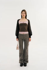 Crumble button top